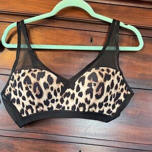 Leopard Print Convertible Sports Bra Victoria’s Secret